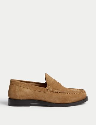 Suede Loafers