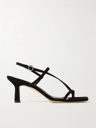 Elise Suede Slingback Sandals