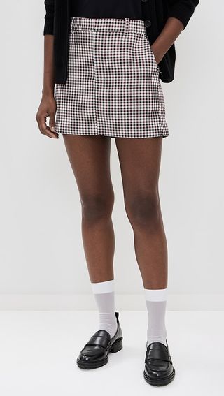 Madewell Postage Stamp Mini Skirt