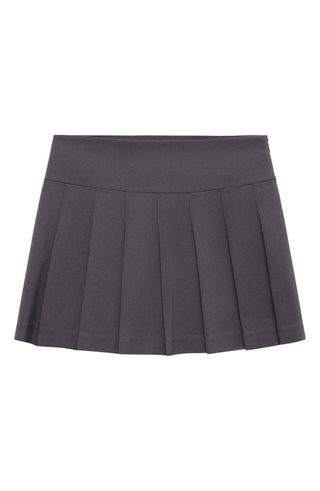 Pleated Miniskirt