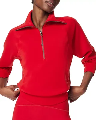 Spanx, AirEssentials Half Zip Sweatshirt