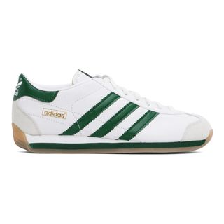 adidas Originals, White & Green Country OG Sneakers