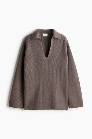 Sweater With Collar