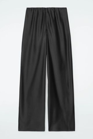 Elasticated Satin Trousers