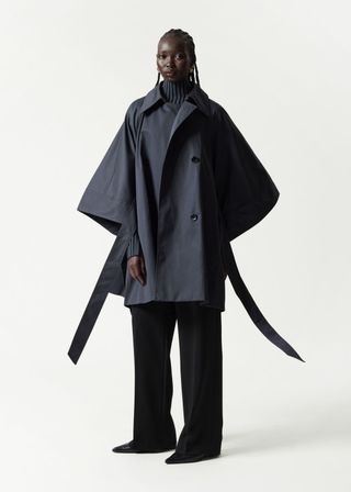 Oversized Trenchcoat Cape