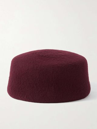 Lauren Wool-Felt Pillbox Hat