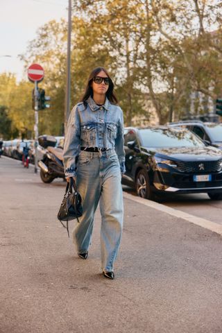 street style image in Milan