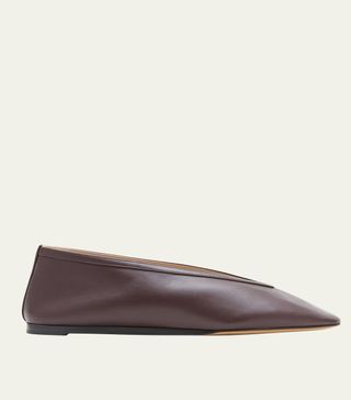 Luna Calfskin Ballerina Flats