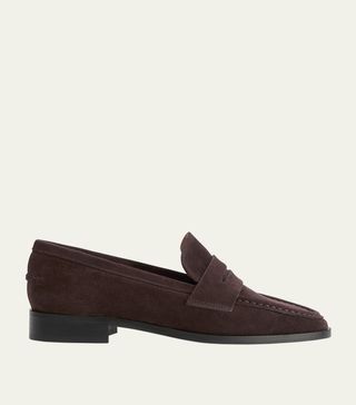 Airola Suede Penny Loafers