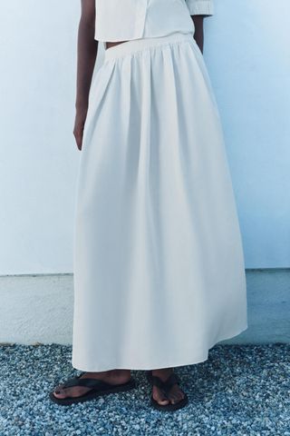 Zw Collection Voluminous Midi Skirt