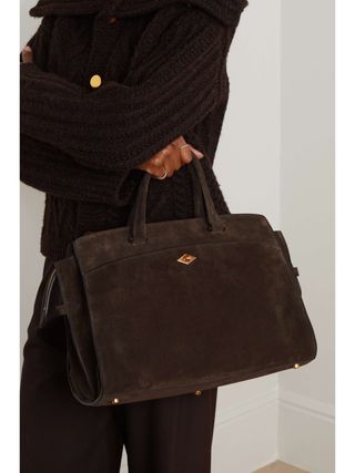 Private Eye Suede Tote