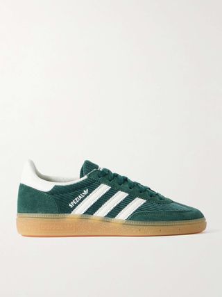 Handball Spezial Suede and Leather-Trimmed Corduroy Sneakers