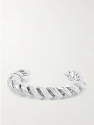 Twist Silver Cuff