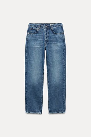 Relaxed Mid Waist Jeans Zw Collection