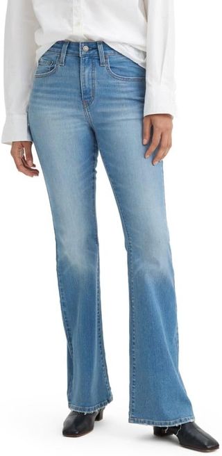 Levi's Women's 726 High Rise Flare Jeans (also Available in Plus), (new) Blue, 25 Short