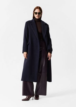 Double-Breasted Wool Coat