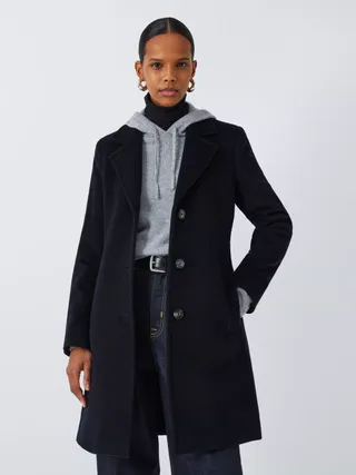 Marella Dixi Wool Blend Coat, Navy