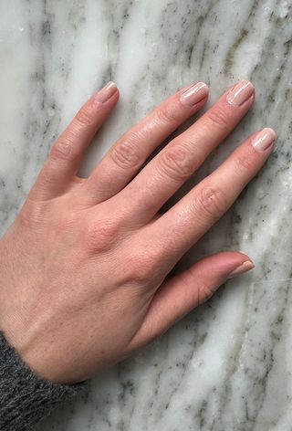 After using Essie Gel Couture Top Coat