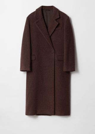 Double-Breasted Wool Coat