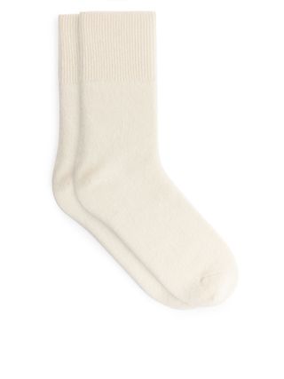 Cashmere-Wool Blend Socks