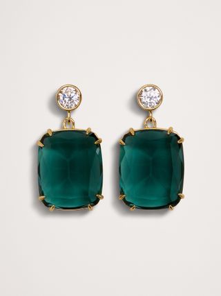 Crystal Statement Drop Earrings by Aureus + Argent