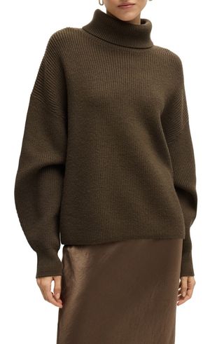 Fernadina Turtleneck Virgin Wool Sweater