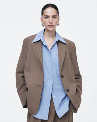 COS, Relaxed Single-Breasted Blazer