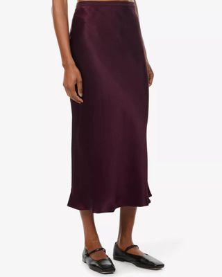 Anine Bing, Bar Silk Skirt