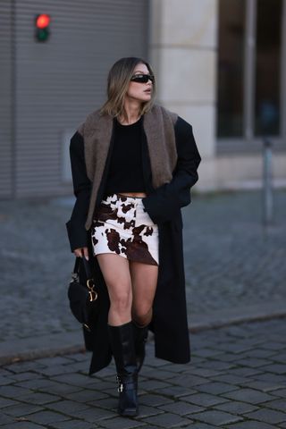 how to wear cow print