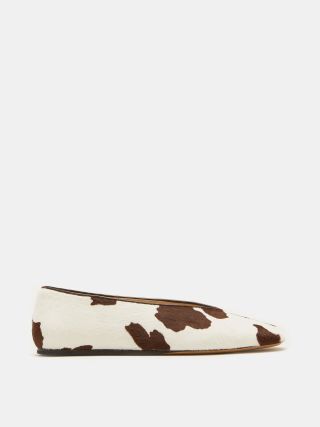 Le Monde Beryl, Regency Slipper / Cow Calf Hair