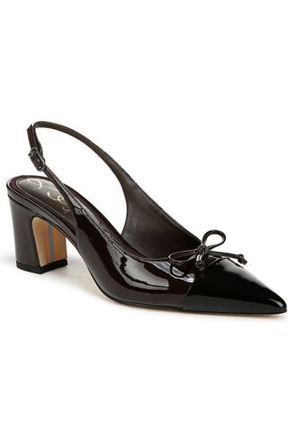 Willette Slingback Pointed Cap Toe Pump