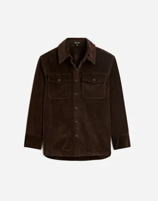 Madewell, Corduroy Relaxed Shirt-Jacket