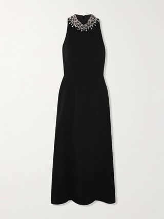 Embellished Cady Maxi Dress