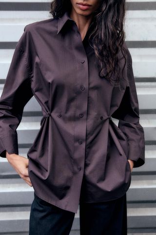 Adjustable Oversized Shirt