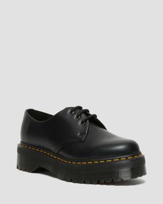 Dr Martens 1461 Smooth Leather Platform Shoes