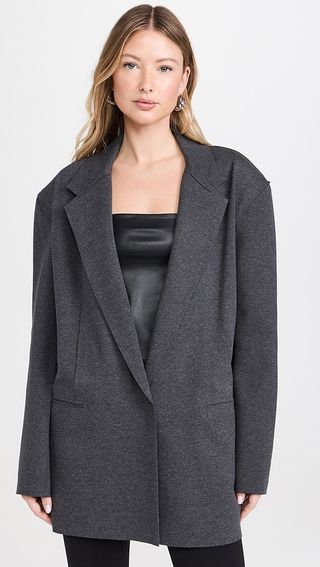 Norma Kamali Oversized Single Breasted Jacket