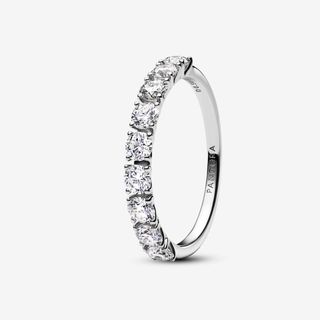 Pandora Era Lab-grown Diamond Half Eternity Band