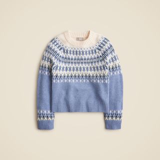 Cashmere Diamond Fair Isle Sweater