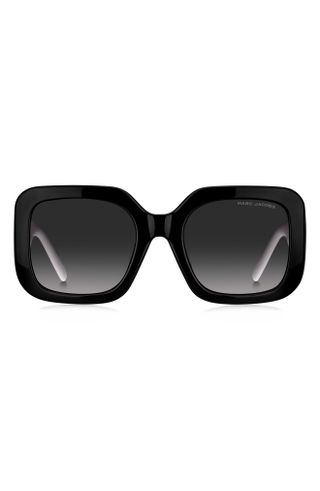 Marc Jacobs, 53mm Gradient Polarized Square Sunglasses