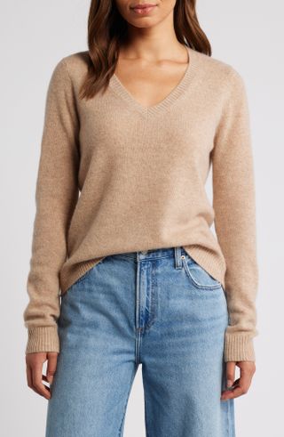 Caslon, Cashmere V-Neck Sweater