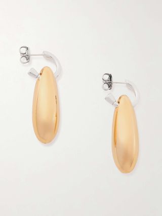 Gold-Plated and Silver Earrings