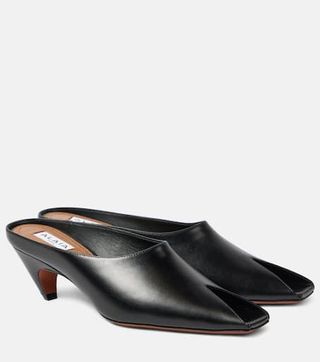 55 Leather Mules