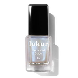 Londontown Lakur Nail Polish/topper - Chrome Glaze - Enhanced Color Long Lasting Top Nail Coat Gel-Free Shine Nail Look, Starry Chrome Topper, 0.4 Oz