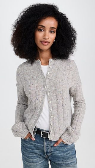 Alex Mill Reese Sweater in Alpaca Donegal Wool