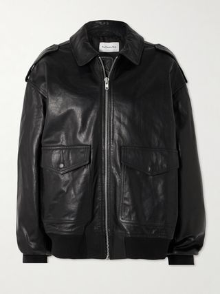 Viper Oversized Leather Jacket