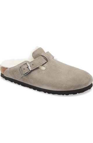 Boston Genuine Shearling Lined Clog