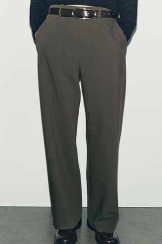 Zw Collection Straight Leg Pants