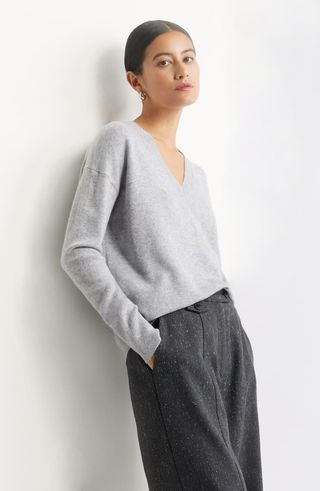 V-Neck Cashmere Sweater