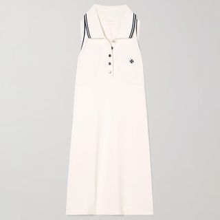 TORY SPORT, Embroidered Piqué Mini Dress