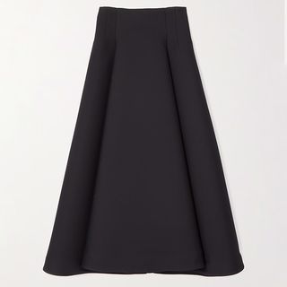 BOTTEGA VENETA, Pleated Wool Midi Skirt